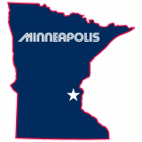 Minneapolis Minnesota State Decal