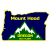 Mount Hood Oregon State Mountain Sticker