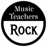 Music Teachers Rock Circle Decal