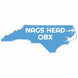 Nags Head OBX North Carolina State Shaped Decal