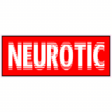 Neurotic Red Bumper Decal