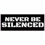 Never Be Silenced Decal