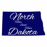 North Dakota Decals