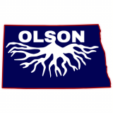 North Dakota Olson Family Roots Decal