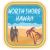 North Shore Hawaii Surf Sticker