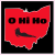O Hi Ho Ohio State Square Sticker