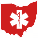 Ohio EMS State Shaped Decal