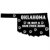 Oklahoma Is Not A Gun Free Zone Decal