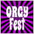 Orgy Fest Sticker