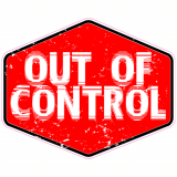 Out Of Control Red Decal