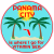Panama City Vitamin Sea Circle Sticker