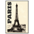 Paris Eiffel Tower Retro Sticker