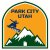 Park City Utah Mountain Snowboard Sticker