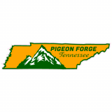 Pigeon Forge Tennessee State Shaped Decal