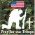 Pray For Our Troops Camouflage Sticker