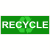 Recycle Green Sticker