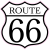 Route 66 Road Sign Sticker