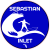 Sebastian Inlet Florida Surfing Circle Sticker
