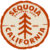 Sequoia National Park California Tree Sticker