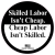 Skilled Labor Union Strong Circle Sticker