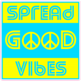 Spread Good Vibes Peace Decal