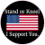 Stand or Kneel I Support You Sticker