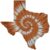 Texas Tie Dye State Sticker