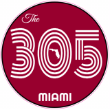 The 305 Miami Circle Decal