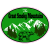 The Great Smoky Mountains Oval Sticker