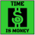 Time Is Money Sticker
