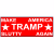 Tramp Make America Slutty Again Sticker