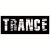 Trance Music Black Sticker