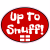 Up To Snuff English Flag Oval Sticker