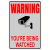 Warning You’re Being Watched Camera Sticker