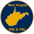West Virginia Stills And Pills Circle Sticker