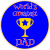 World’s Greatest Dad Blue Circle Decal