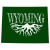 Wyoming Roots State Sticker