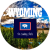 Wyoming The Cowboy State Sticker